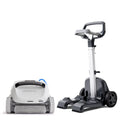 Dolphin Explorer E50 Wi-Fi Automatic Robotic Pool Vacuum Cleaner Includes Caddy for Easy Transport and Store, Ideal for Inground Pool Up to 50 Feet in Length