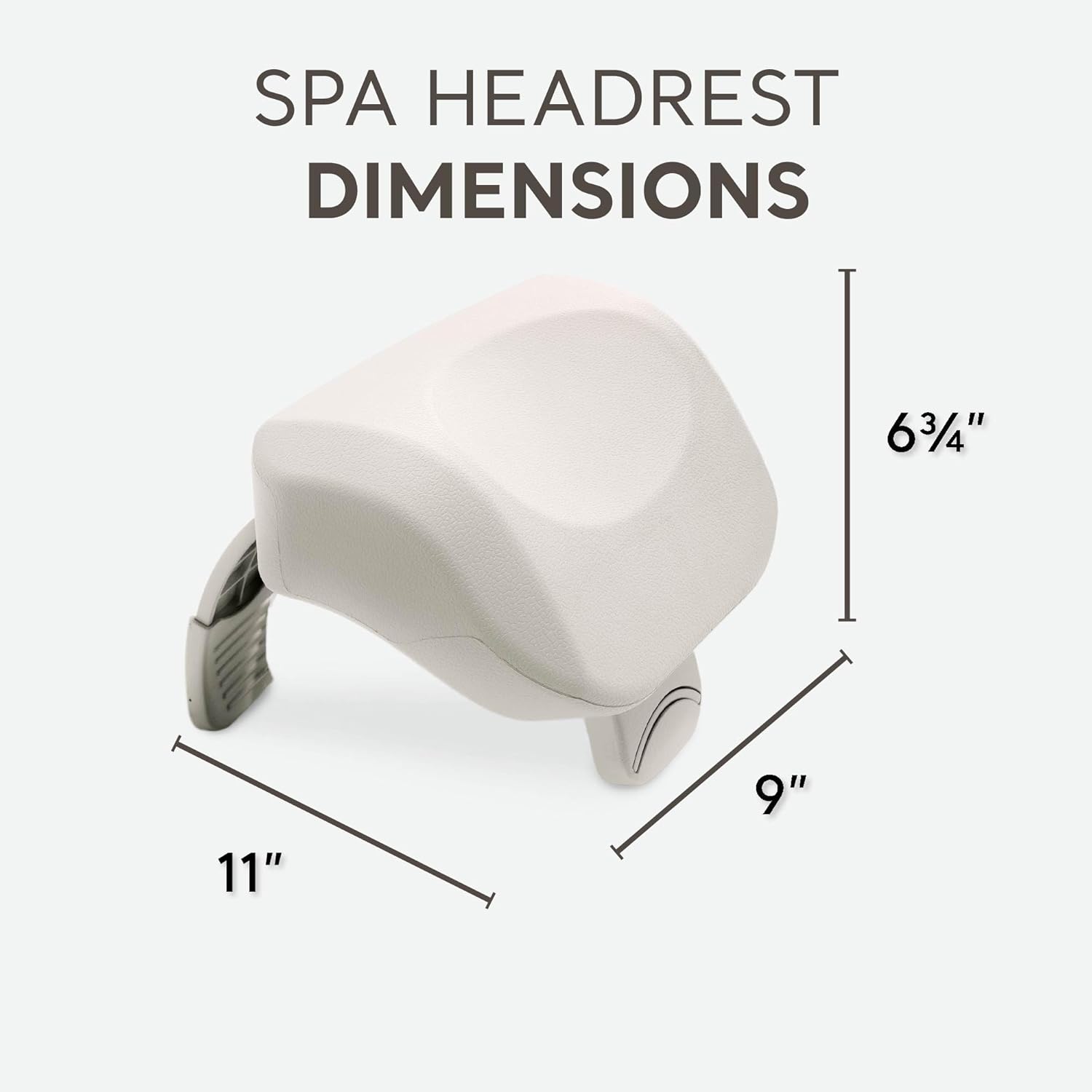 Intex PureSpa Plus Greystone Square Hot Tub 6 Person Inflatable 94" Outdoor Relaxing 170 AirJet Spa Bundled with 4 PureSpa Cushioned Headrest Pillows