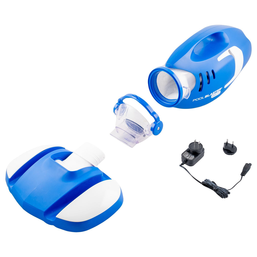 POOL BLASTER Max Cordless Pool Vacuum for Deep Cleaning & Strong Suction, Handheld Rechargeable Swimming Pool Cleaner for Inground and Above Ground Pools, Hoseless Pool Vac by Water Tech