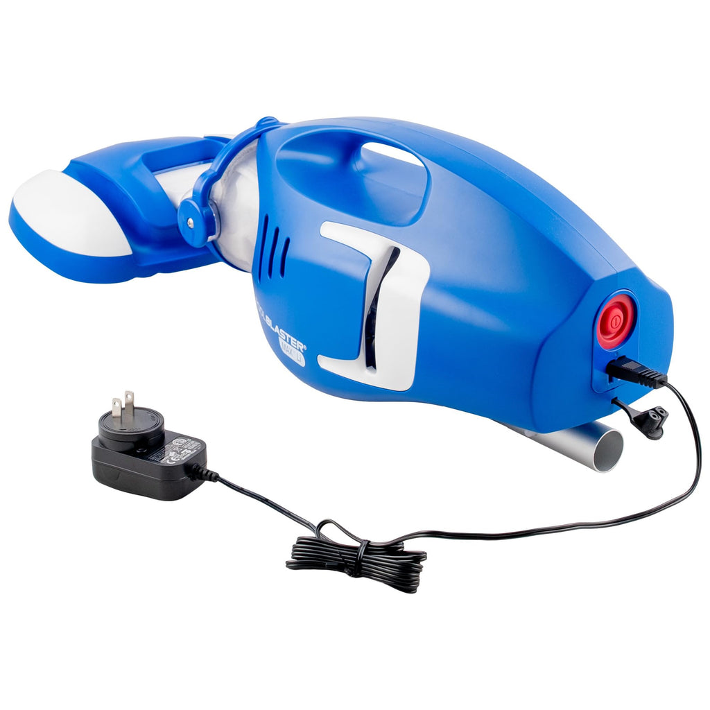 POOL BLASTER Max Cordless Pool Vacuum for Deep Cleaning & Strong Suction, Handheld Rechargeable Swimming Pool Cleaner for Inground and Above Ground Pools, Hoseless Pool Vac by Water Tech