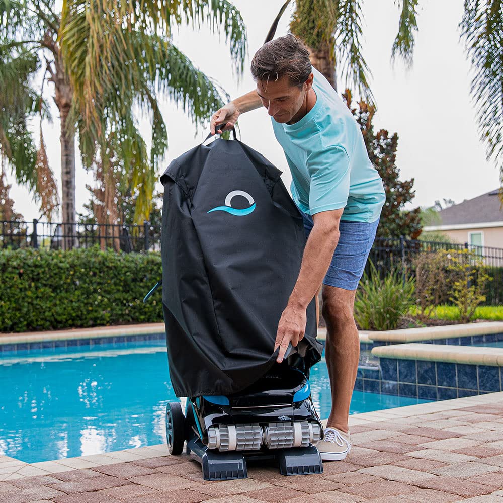 Dolphin Nautilus CC Pro Wi-Fi Automatic Robotic Pool Vacuum Cleaner, Wall Climbing, Waterline Scrubber Brush, Ideal for In-Ground Pools up to 50 FT in Length
