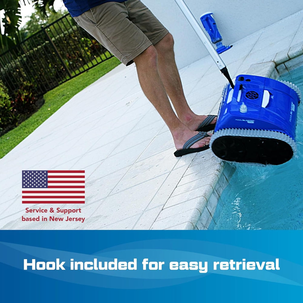 POOL BLASTER Max Cordless Pool Vacuum for Deep Cleaning & Strong Suction, Handheld Rechargeable Swimming Pool Cleaner for Inground and Above Ground Pools, Hoseless Pool Vac by Water Tech
