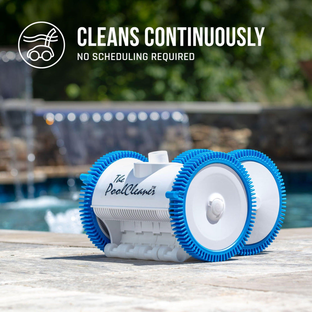 Hayward Pool Vacuum for Inground Pools Poolvergnuegen Suction Pool Cleaner (2 Wheel) Automatic Vacuum for In-Ground Pools up to 16 x 32 ft